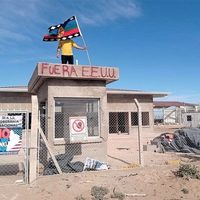 Denuncian “hostigamiento” frente a la base que construye el Ejército de EEUU en Neuquén