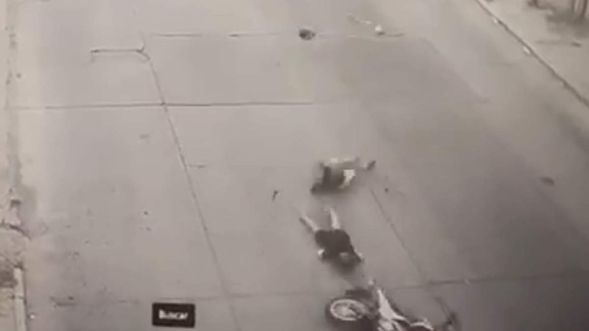 Un motociclista murió degollado tras chocar con una soga que estaba atravesada en la calle
