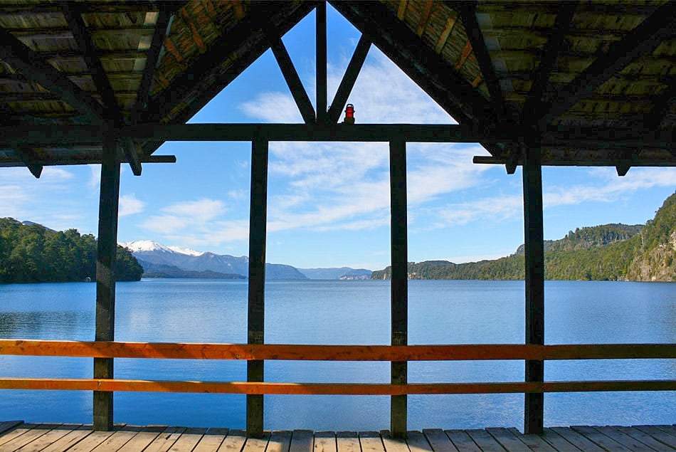 El Messidor, vista al lago Nahuel Huapi. Fuente: (Instagram)