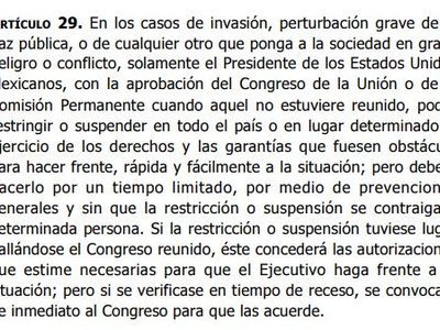Alcaldesa de Nacozari ordena toque de queda, facultad exclusiva del presidente