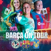 Barcelona Femenil vendrá a México; se enfrentará al América y a Tigres