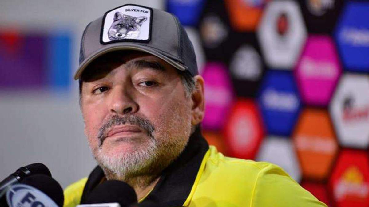 Diego Maradona. Fuente: (Twitter)