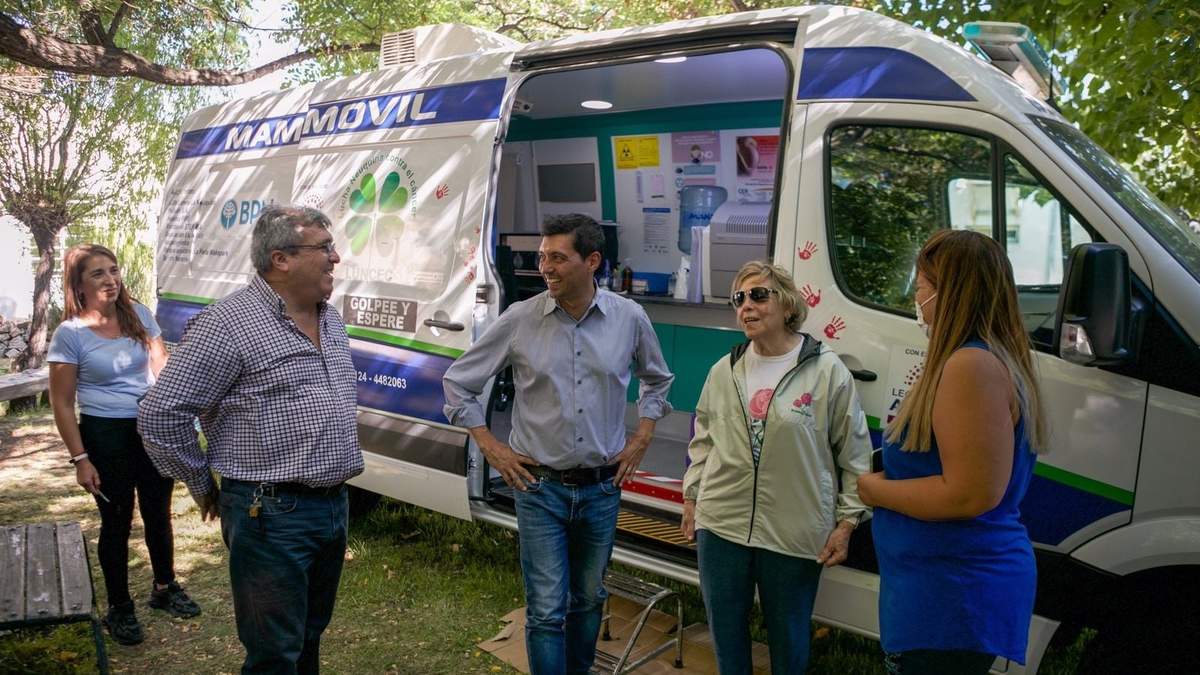 Marcos Koopmann en Loncopué. Fuente: (Twitter)