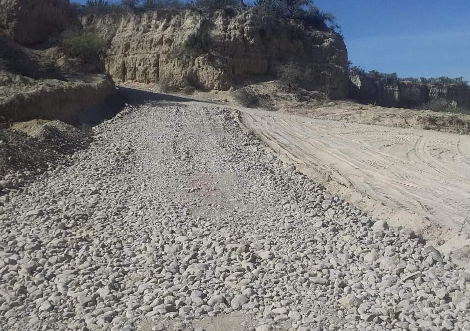 En el Altiplano tamaulipeco, construcción de vado conectará zonas ejidales