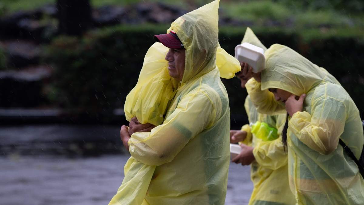 El país, entre chubascos y lluvias fuertes