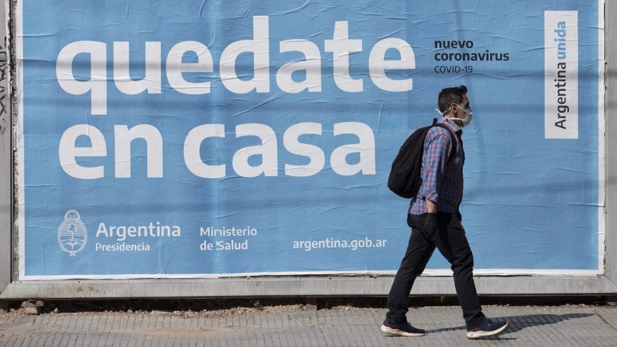 Cuarentena en Argentina. Fuente: (Twitter)