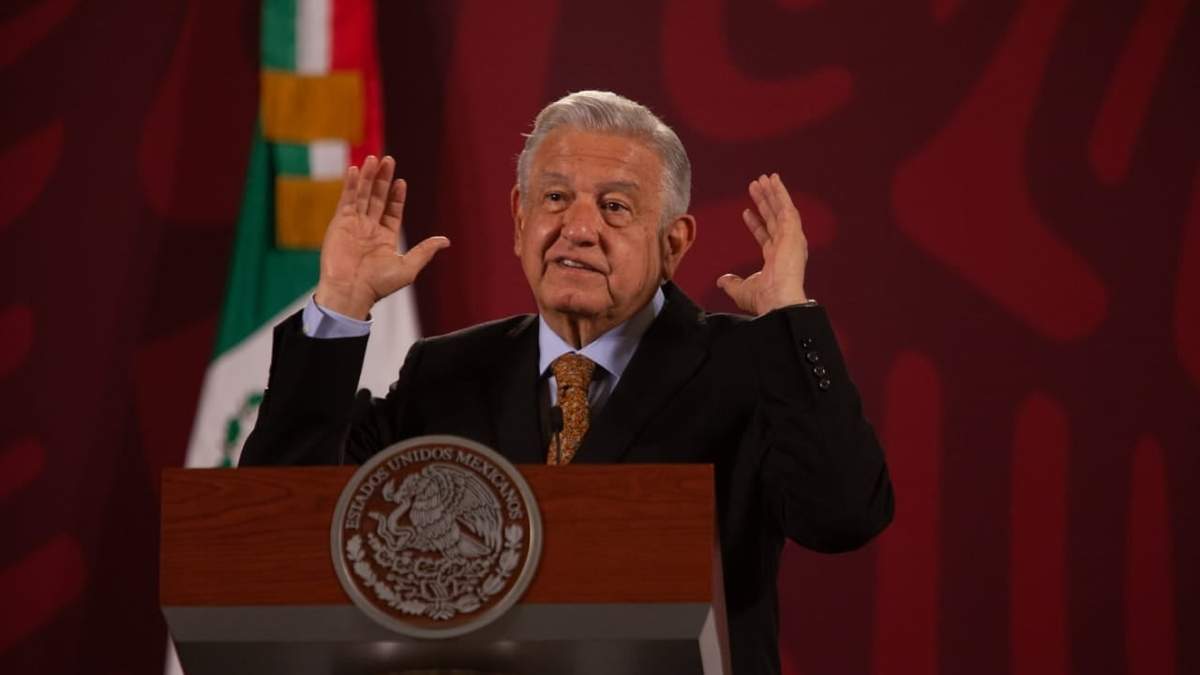 El presidente López Obrador