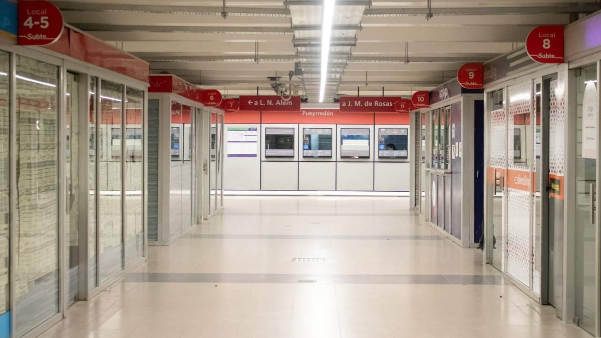 Estación Pueyrredón de la línea B. Fuente: (X)