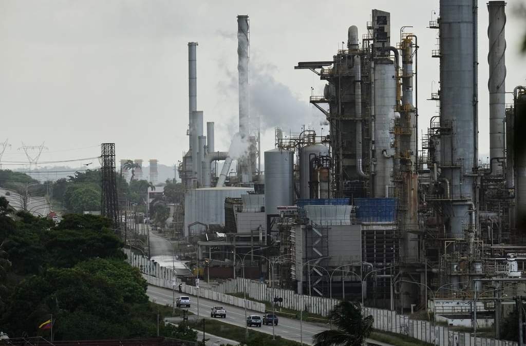 La refinería El Palito en Puerto Cabello, Venezuela, el 21 de diciembre del 2025