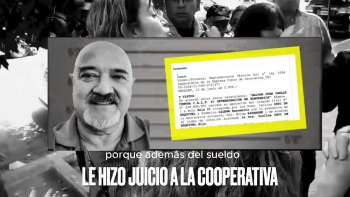 Juan Carlos Galván, uno de los referentes de los autoconvocados de CALF.  Fuente: (Facebook).