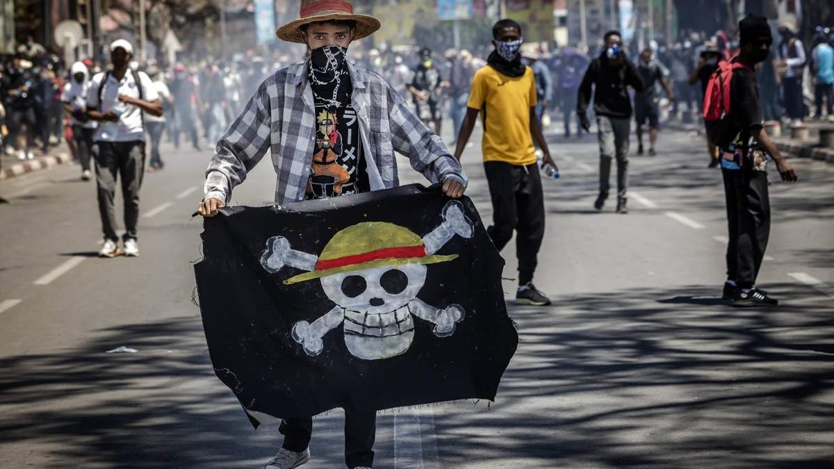 Protestas de la Generación Z en Madagascar de Luis Tato