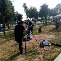Confían en que mejore el clima para observar el eclipse en Torreón