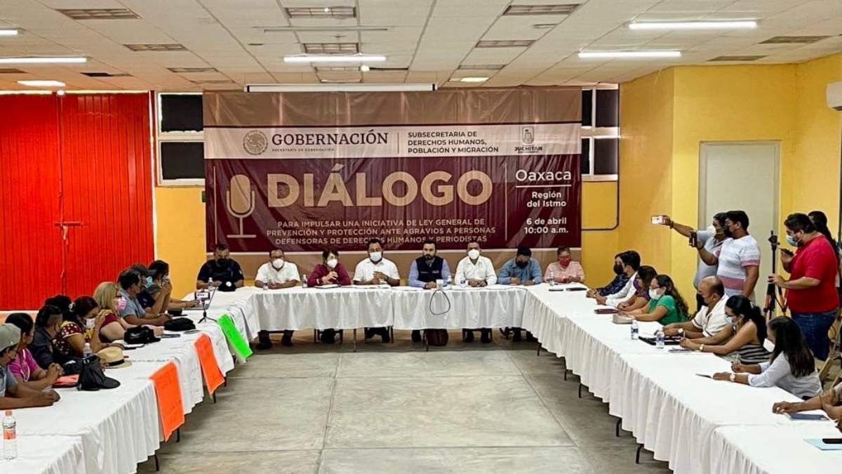 El "diálogo" organizado por la Secretaría de Gobernación