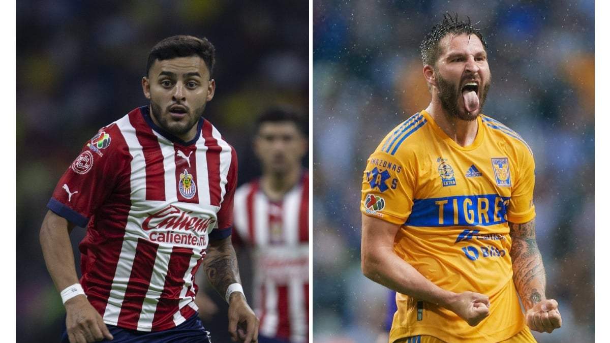 Alexis Vega y André-Pierre Gignac
