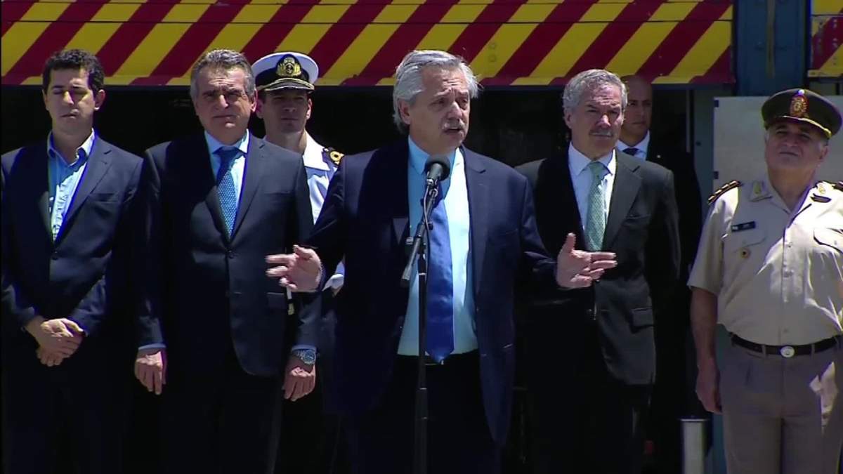 Presidente Alberto Fernández. Fuente: (Twitter)