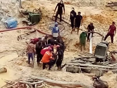 Al menos 10 mineros mueren sepultados en una mina de Venezuela