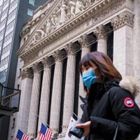 El coronavirus golpea a Wall Street: la bolsa neoyorquina volvió a desplomarse