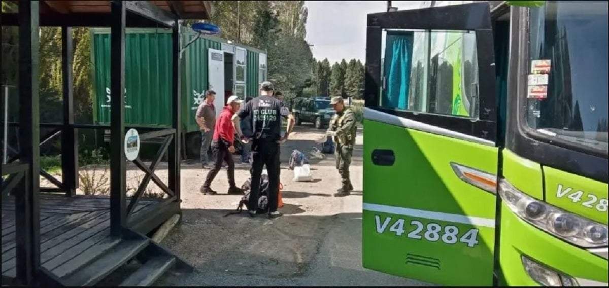 Los gendarmes hallaron la droga en un colectivo de larga distancia. Fuente: (RSM)
