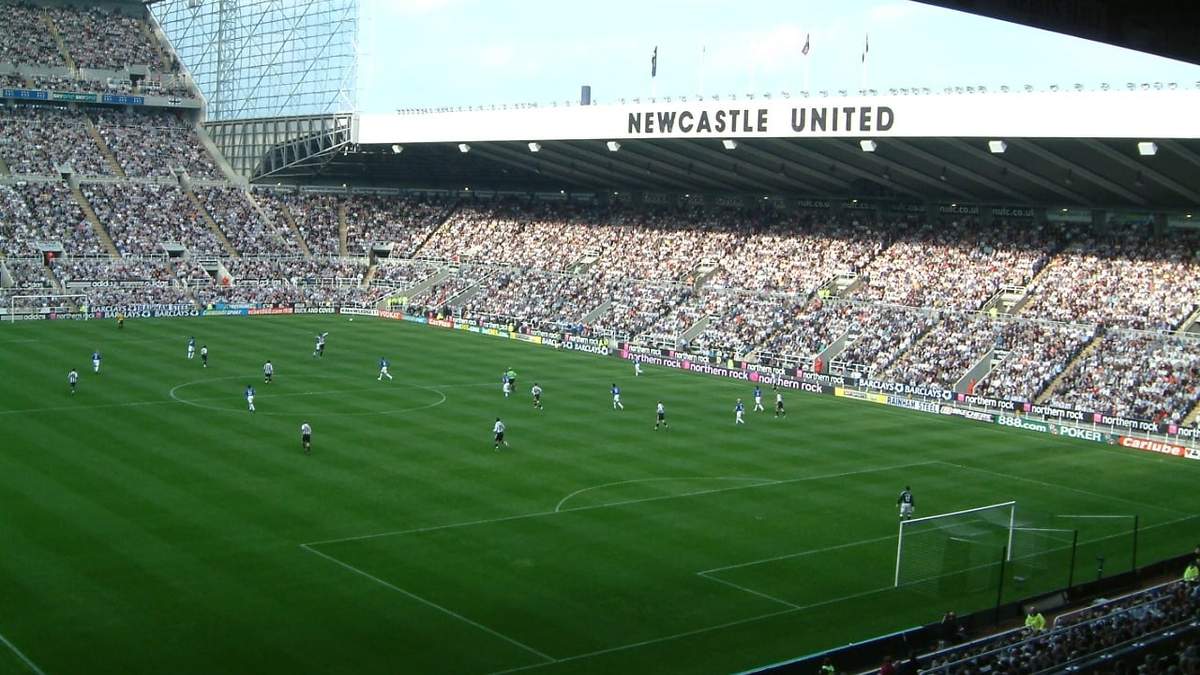 Estadio Newcastle. Fuente: (Twitter)