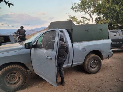 Tras agresión a policías de Quitupan aseguran un campamento, granadas y un vehículo
