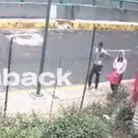 Captan a pareja que abandona una caja con un bebé sin vida en la GAM (Video)