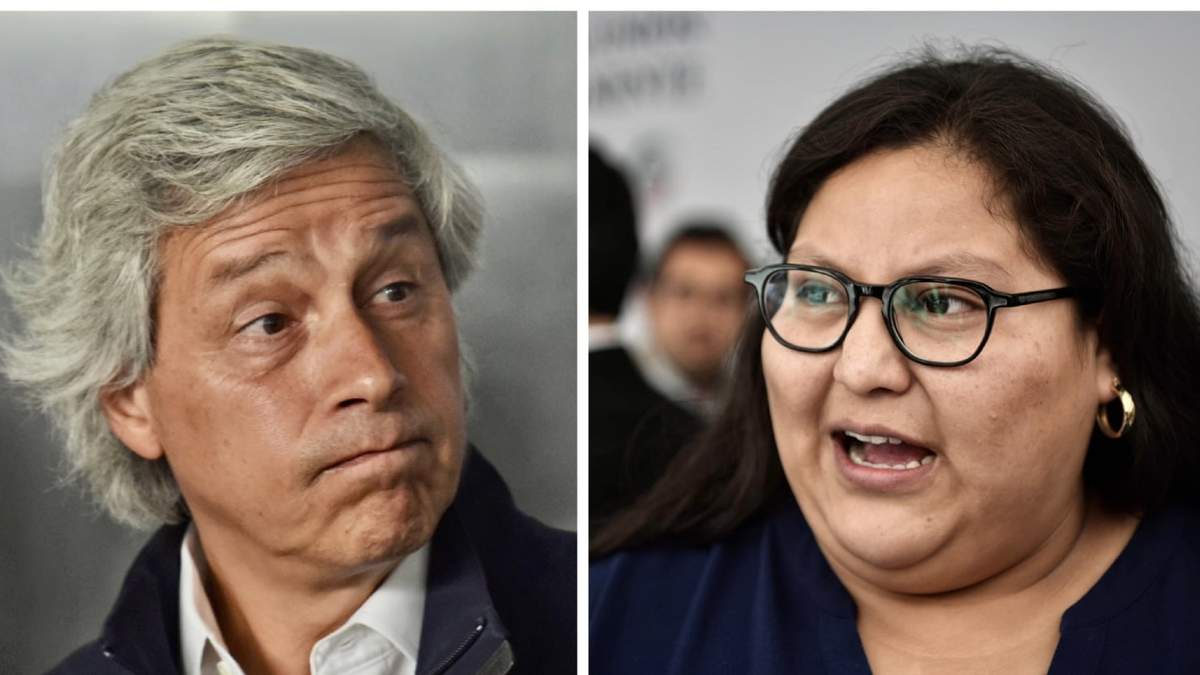 El empresario y la secretaria general de Morena