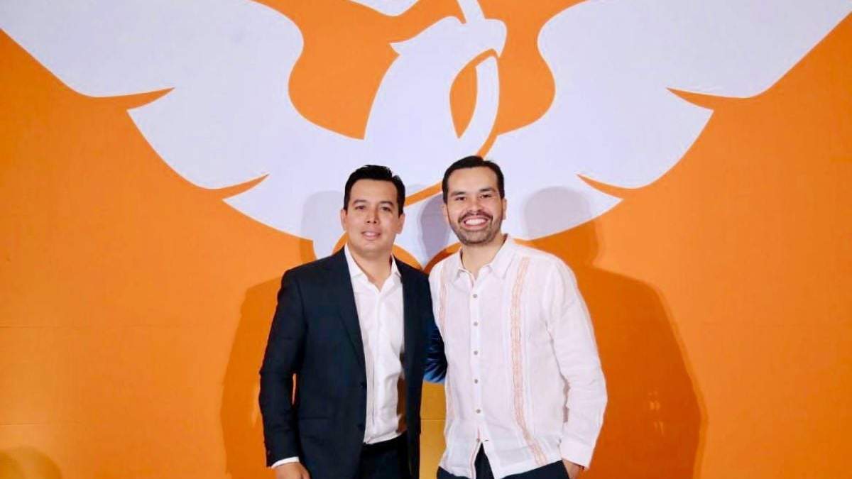 Pedro Armentía López y Jorge Álvarez Máynez