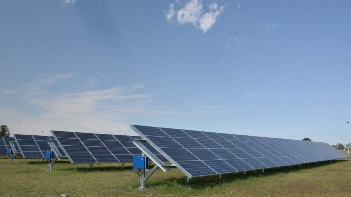 Parques solares en la provincia de Buenos Aires. (Fuente: Twitter)