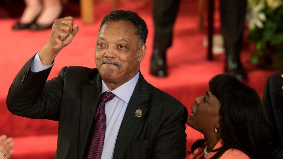 El reverendo Jesse Jackson
