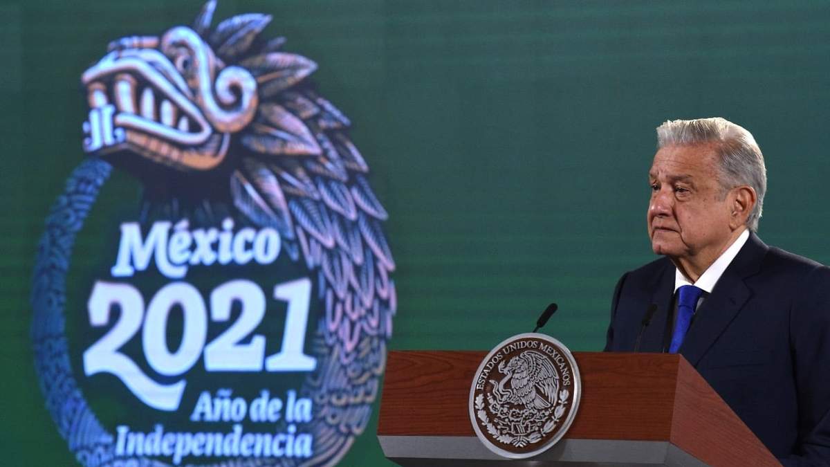 El presidente López Obrador