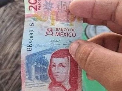 Esto es lo que tienes que hacer si recibes un billete de 120 pesos