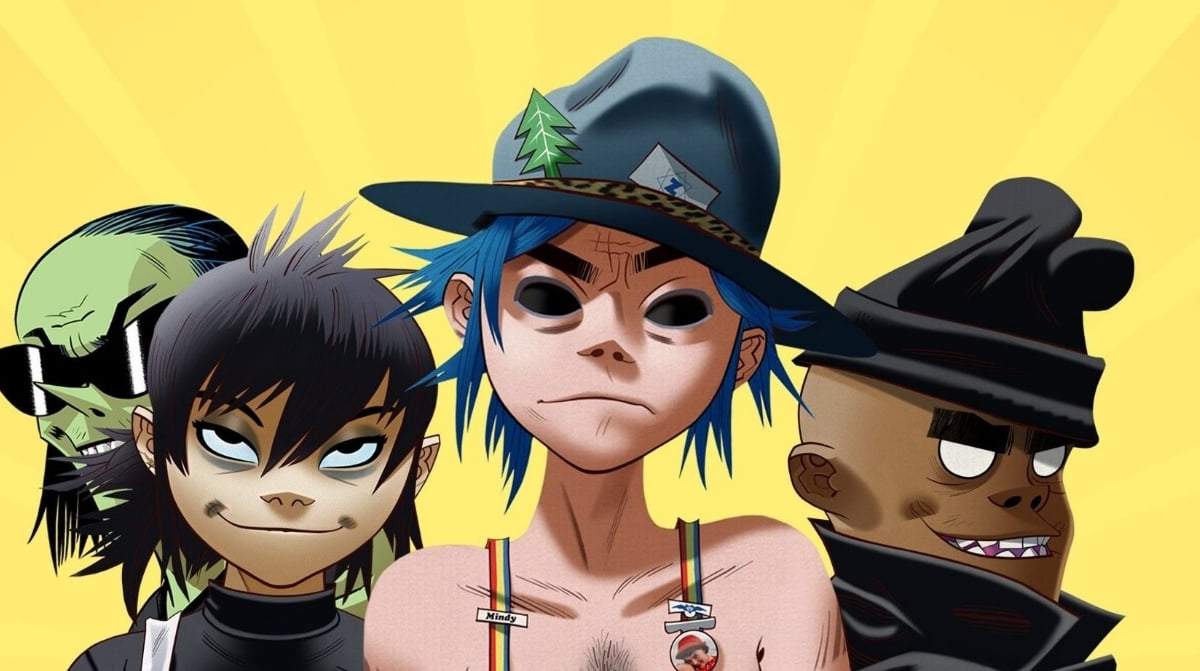 Gorillaz. Fuente: (Instagram).