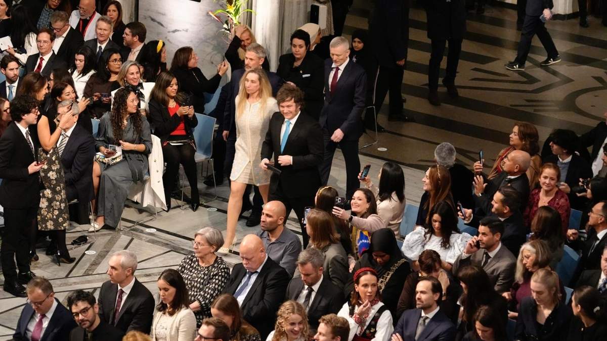 Javier Milei suspendió sus actividades en Oslo