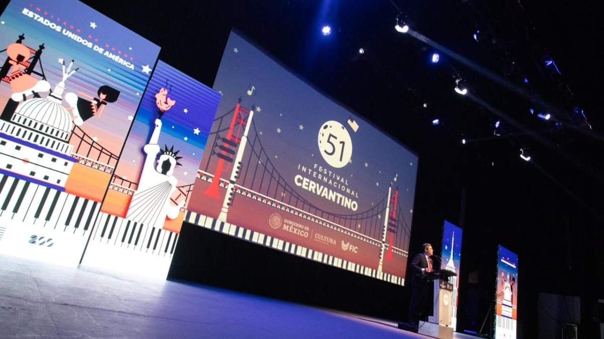 La presentación del 51 Festival Internacional Cervantino