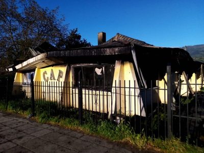 Ya está en marcha la recuperación del emblemático Club Andino en El Bolsón
