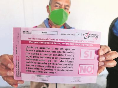Consulta popular en México: arrasó el “sí”, pero la participación decepcionó