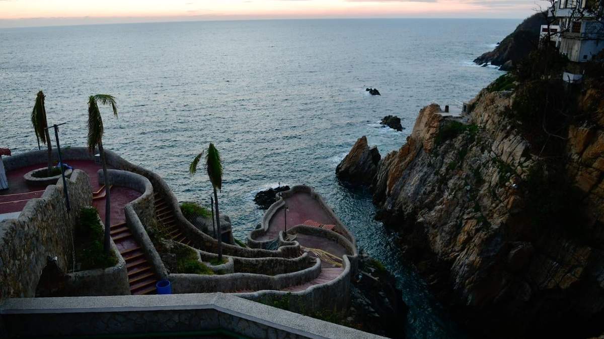 Zona de La Quebrada, en Acapulco
