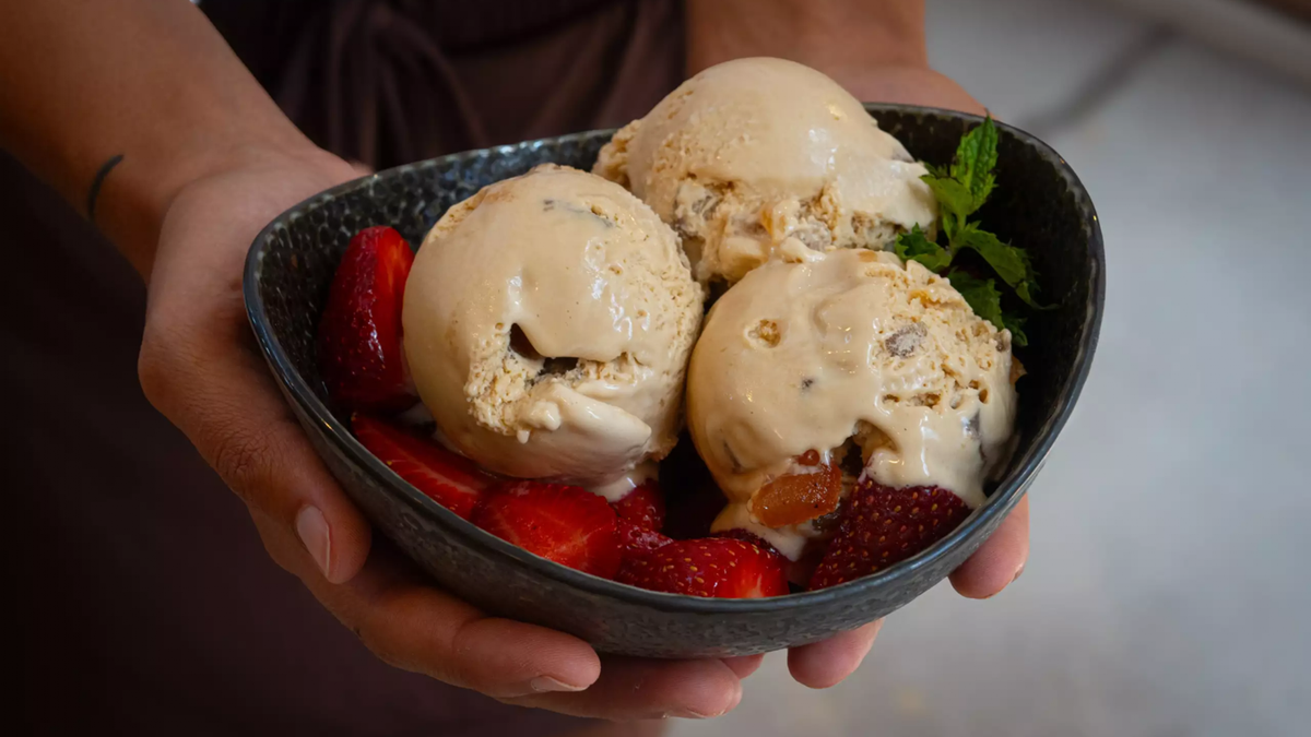 Helado fit. Fuente: (Instagram)