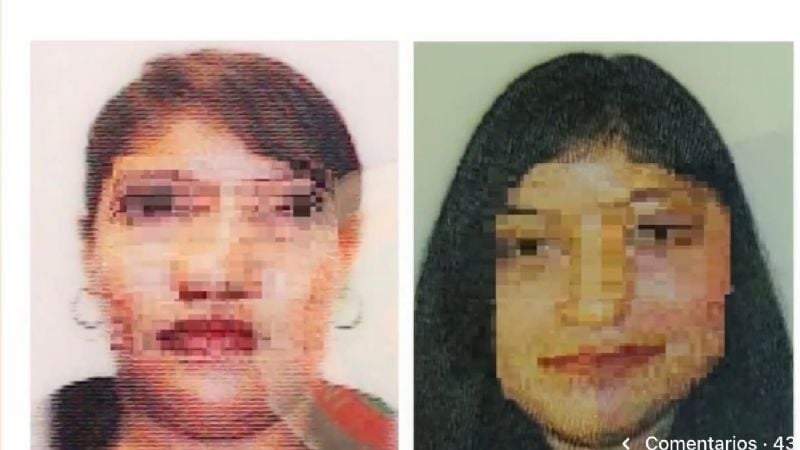 Hermanas detenidas