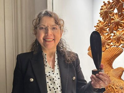 Judith Amador, premio por trayectoria de periodistas de la fuente cultural