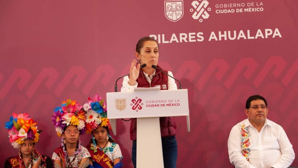 Claudia Sheinbaum en Xochimilco