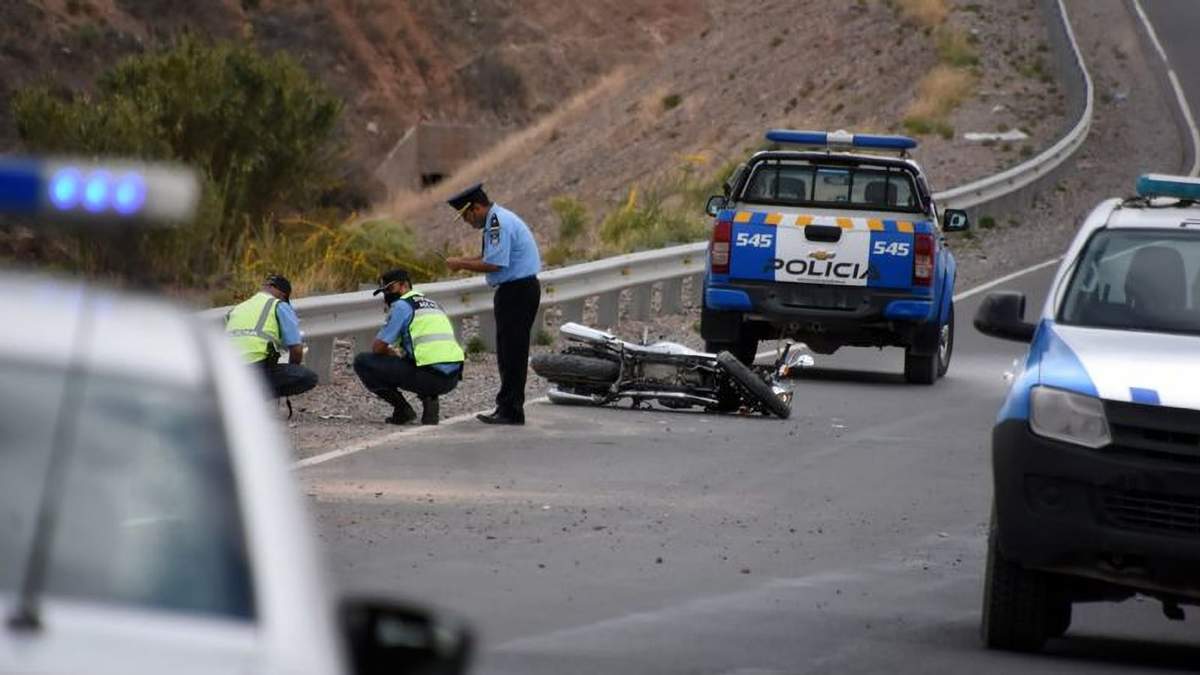 Accidente sobre ruta 7. Fuente: (Twitter)