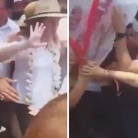 Zafarrancho entre militantes de PT y Morena en Jojutla; candidata a la gubernatura huye