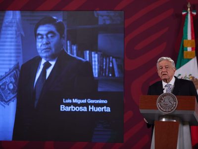 Muerte del gobernador Miguel Barbosa "nos conmovió a todos": AMLO