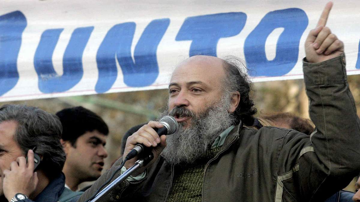 Emilio Pérsico, dirigente del Movimiento Evita. Fuente: (Twitter)