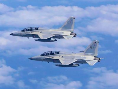 Un caza filipino con dos pilotos desaparece en una misión contra insurgentes