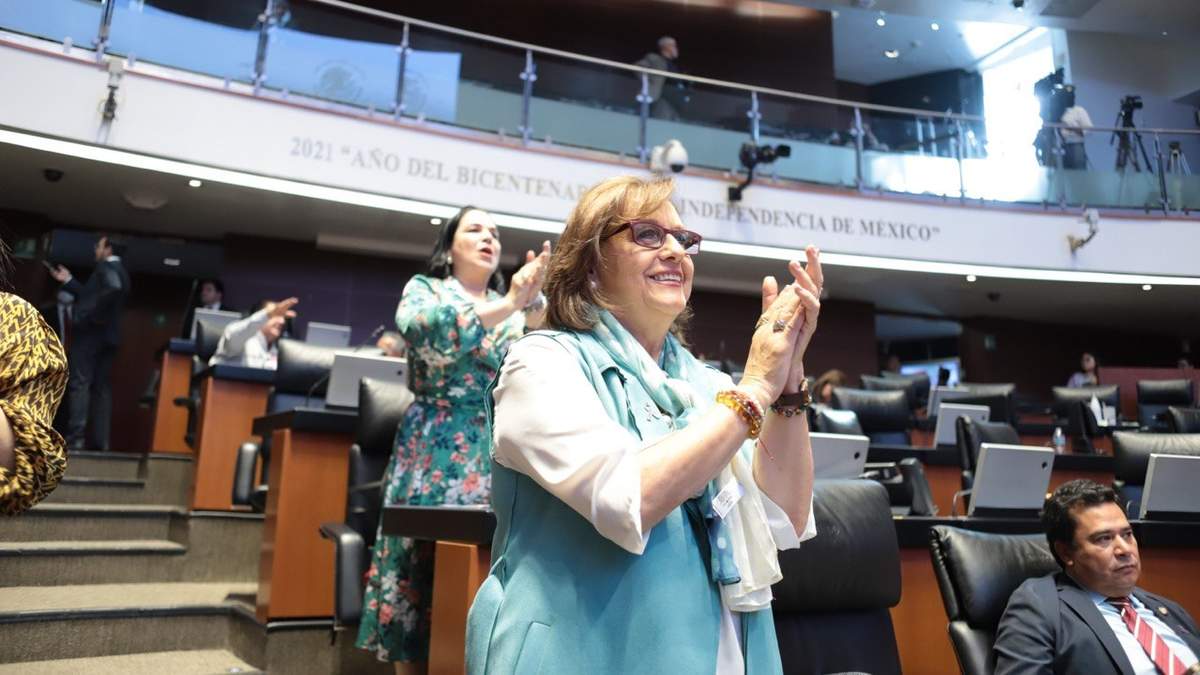 La senadora Martha Lucía Mícher Camarena