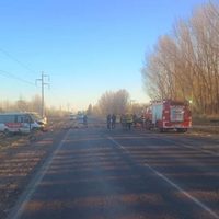 Triple choque en Ruta 7: confirmaron dos fallecidos y siete heridos, entre ellos un bebé