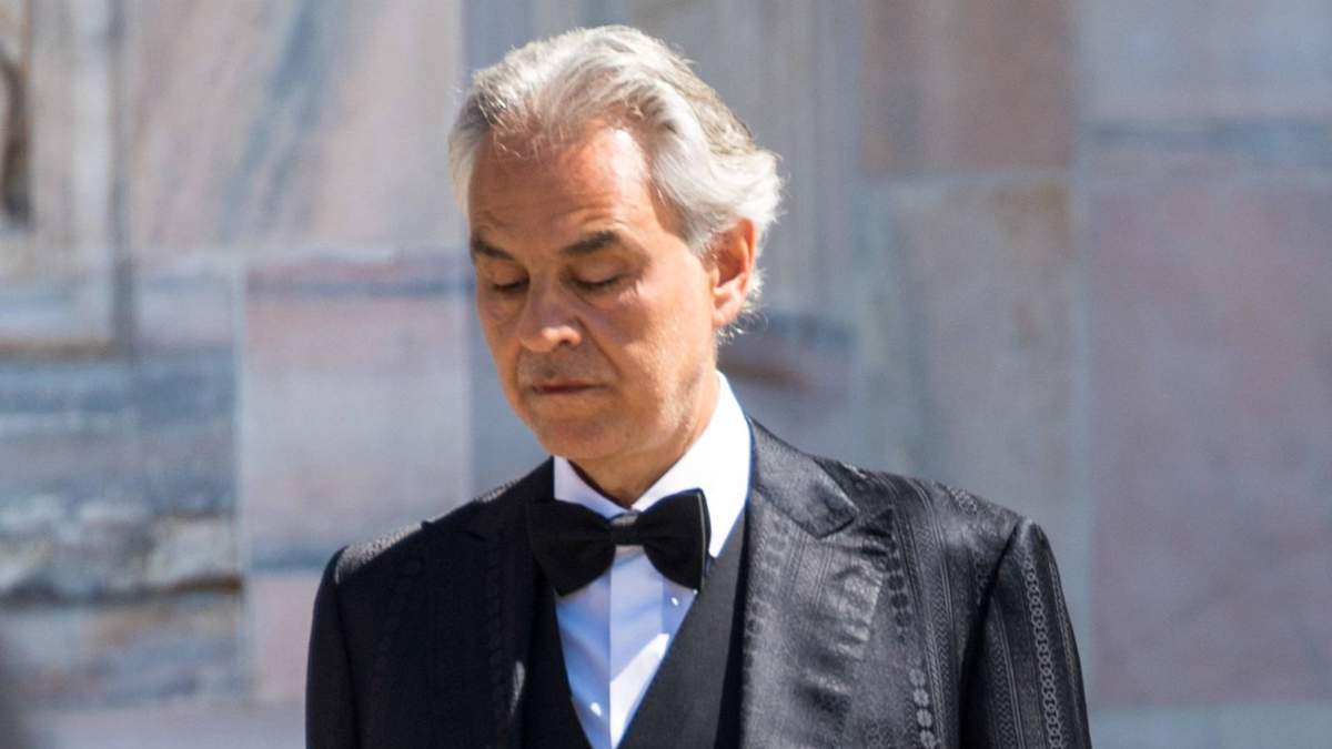 Andrea Bocelli. Fuente: (Twitter)