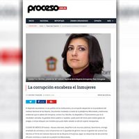 Acerca de La corrupción encabeza el Inmujeres